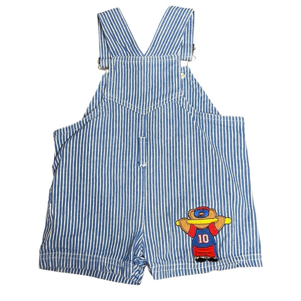 Vintage Buster Brown Baseball Shortalls – 12 Months - Picture 4 of 9